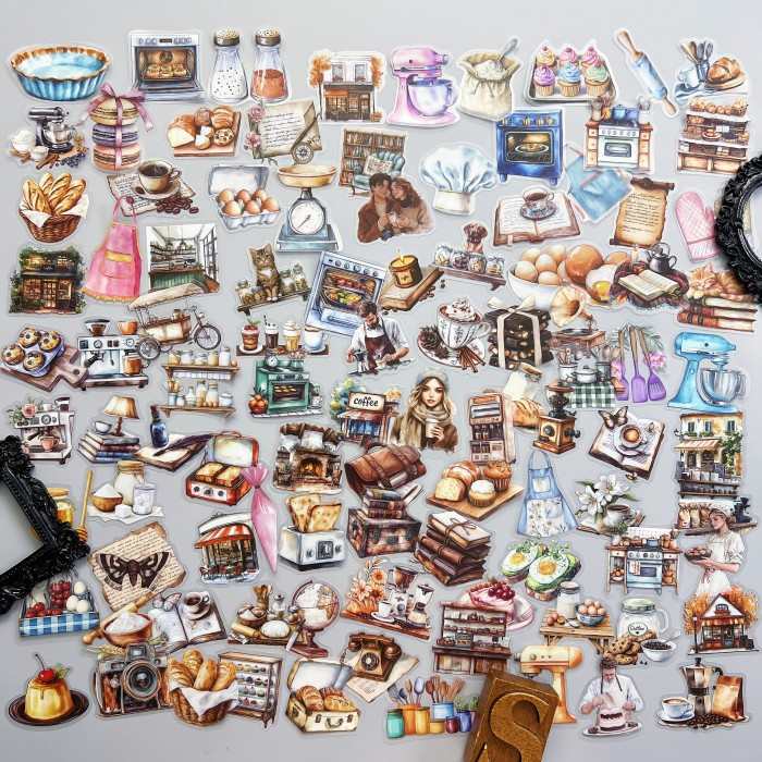 Throwback Sweets Sticker 100PCS
