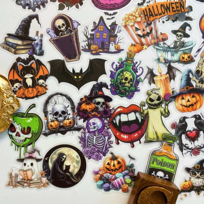 Pumpkin Curse Sticker 50PCS