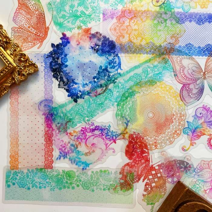 Magic Color Boundary Sticker 30PCS