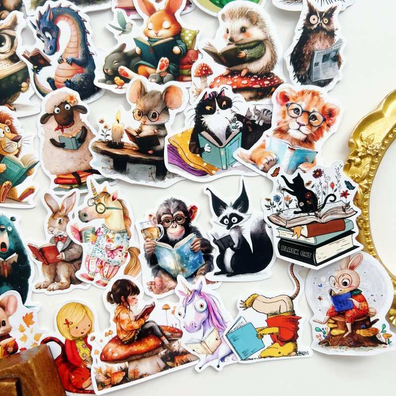 Reading Beast Sticker 50PCS