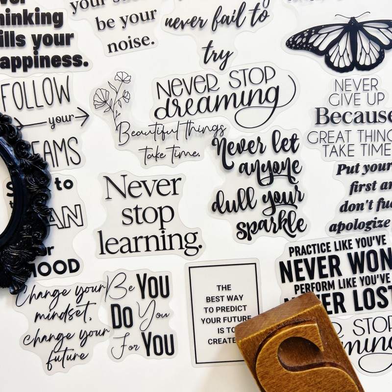 Rise Words Sticker 50PCS