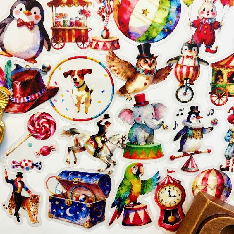 Color Circus Sticker 56PCS