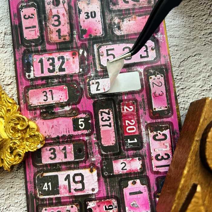 Faded Label Sticker Book 24Sheets