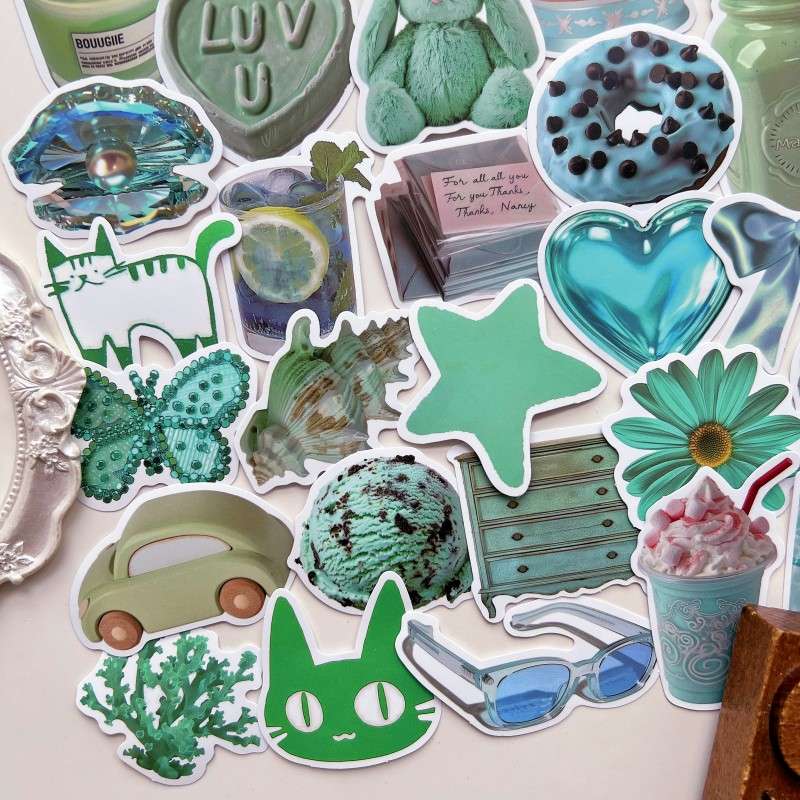 Minty Muse Sticker 50PCS