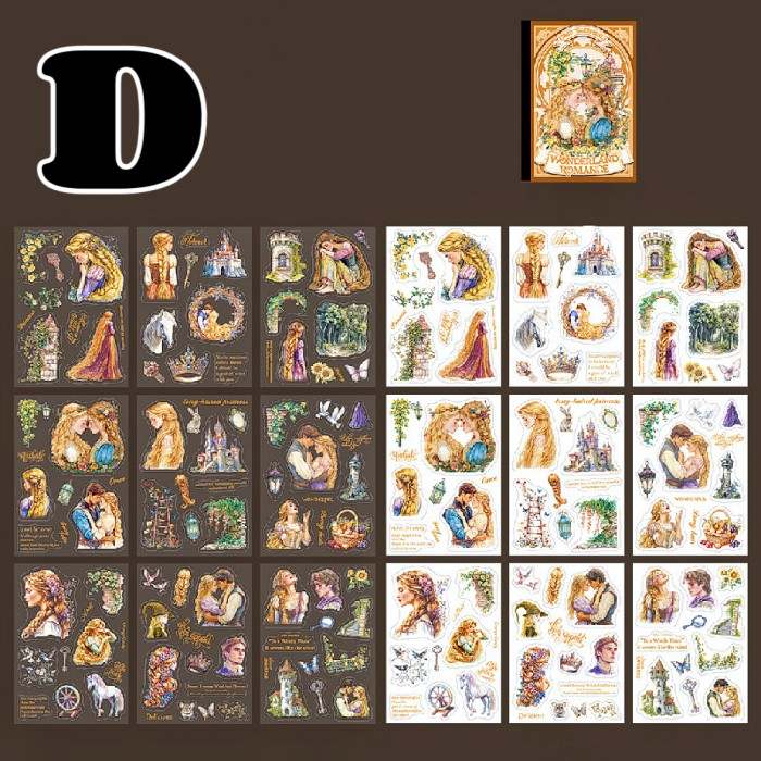 Fairy Tale Sequels Sticker Book 18Sheets