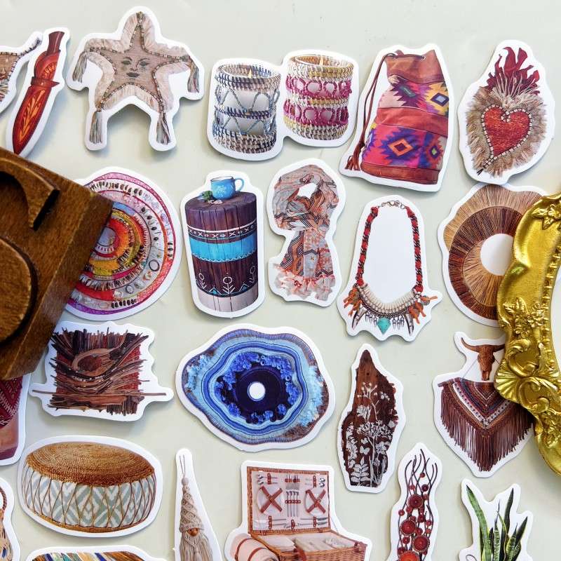 Boho Spirit Sticker 50PCS