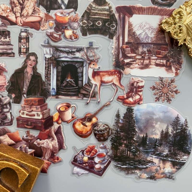 Winter Comfort Sticker 60PCS