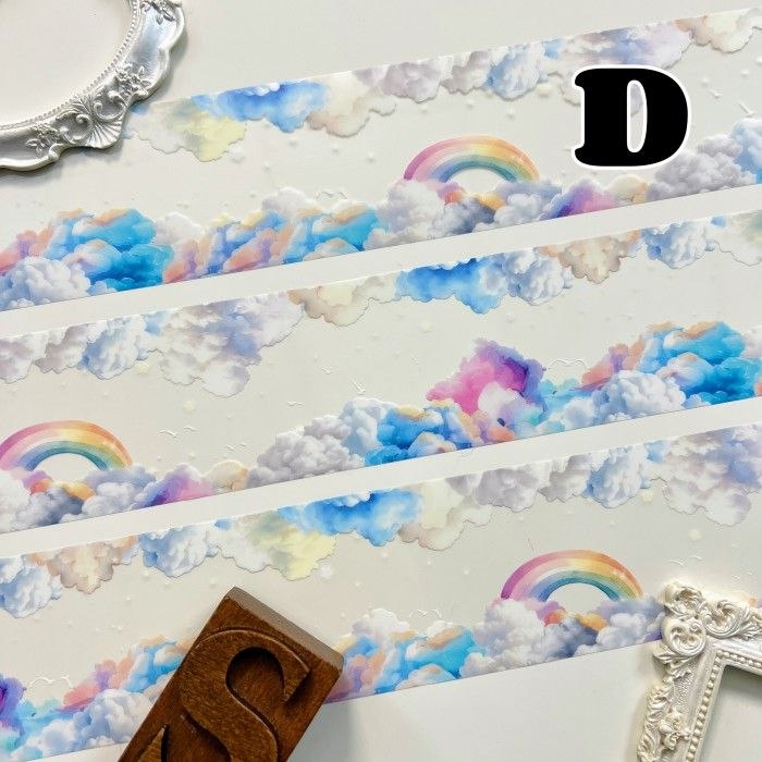 Parallel Scenery PET Tape Roll