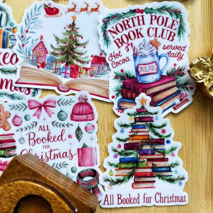 Noel Reads Sticker 12PCS
