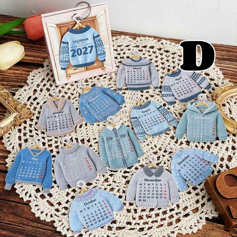 2027 Wardrobe Calendar