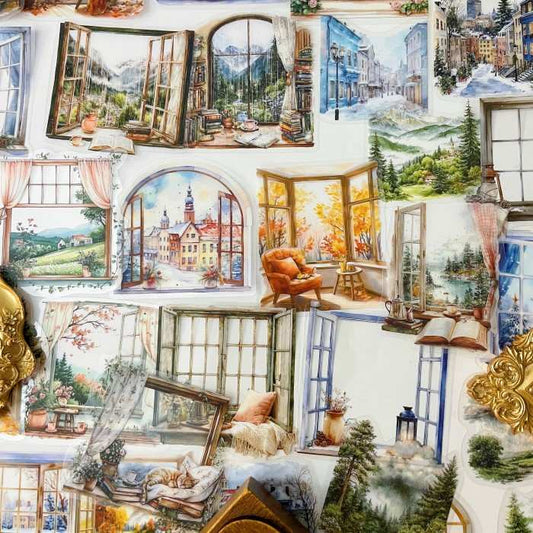 Misty Vista Sticker 60PCS