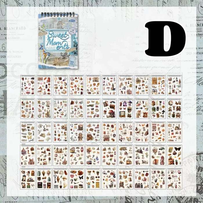 Classic Codex Sticker Book 50Sheets