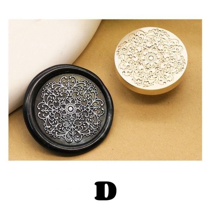 Neon Floral Art Sealing Wax Stamp