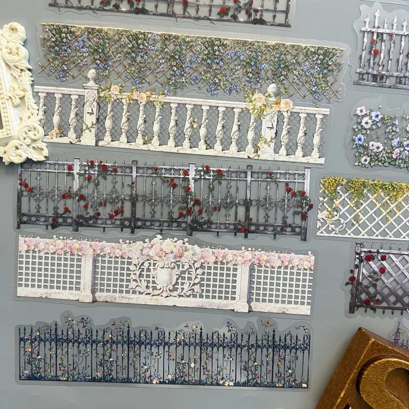 Petaled Fence Sticker 20PCS