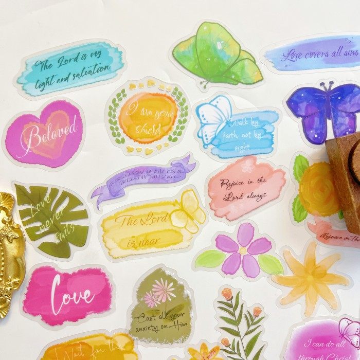 Water Writing Sticker 50PCS