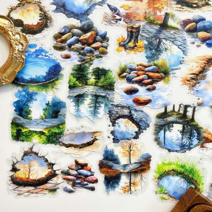 Path Of Puddles Sticker 60PCS