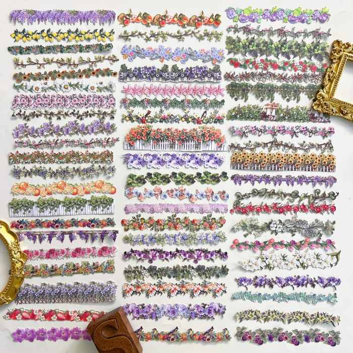 Mountain Flora Sticker 60PCS