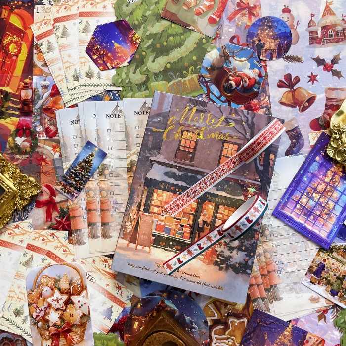 Christmas Waltz Ephemera Kit 120PCS