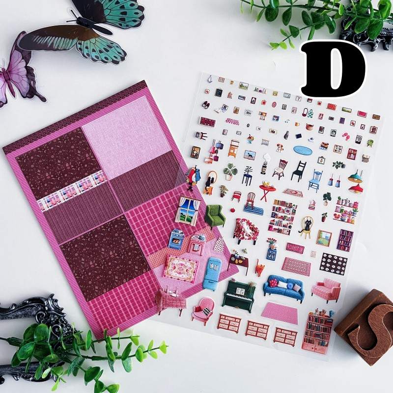My Bedroom Builder Sticker Kit