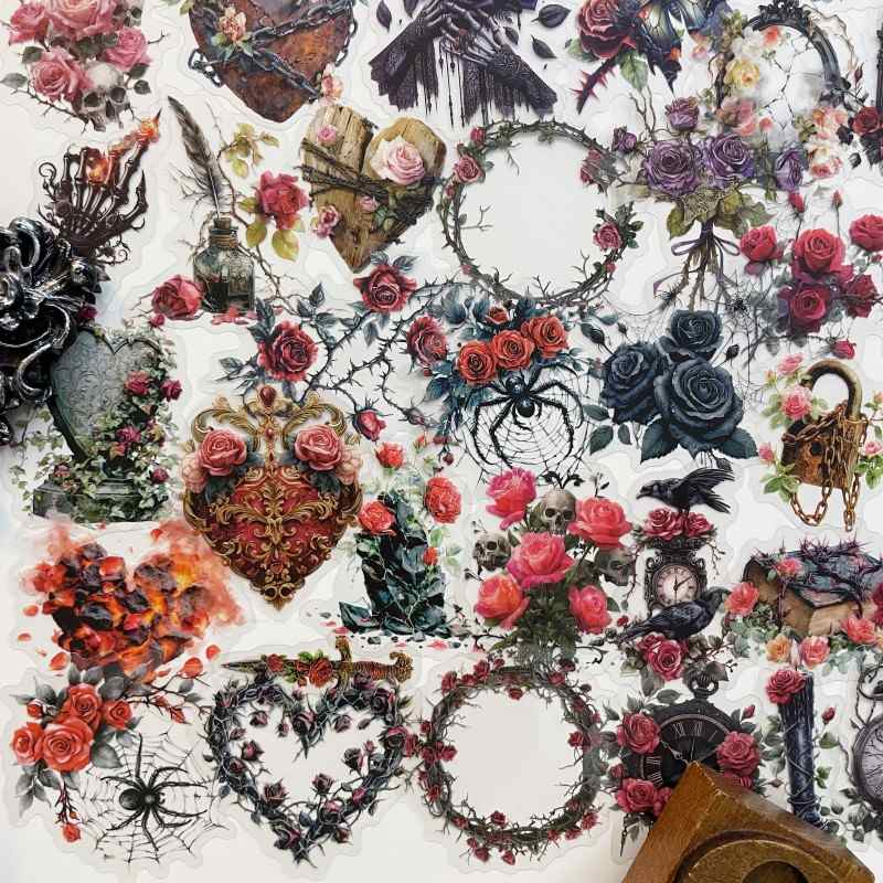Rose Lament Sticker 90PCS
