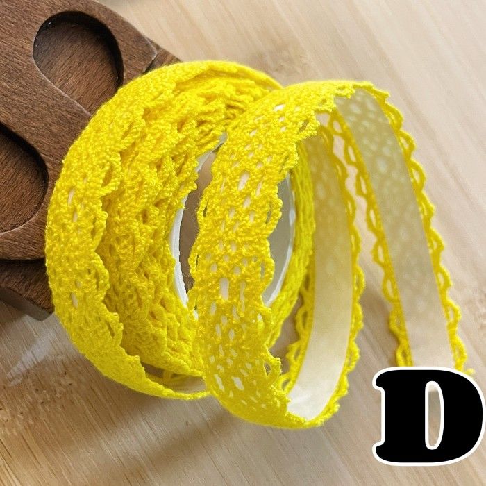Fabric Yarn Selfadhesive Sticker Roll