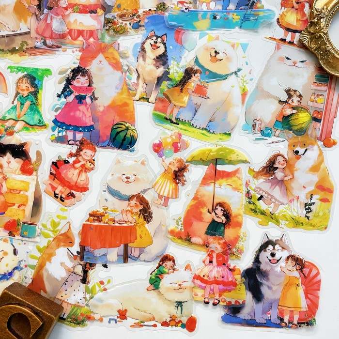 Lily's Pet World Sticker 60PCS