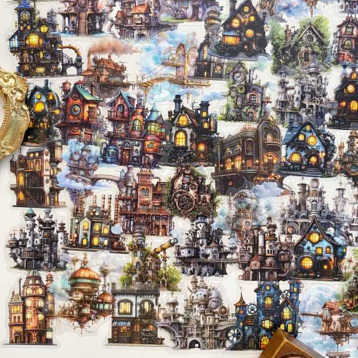 Gear Cabin Sticker 90PCS