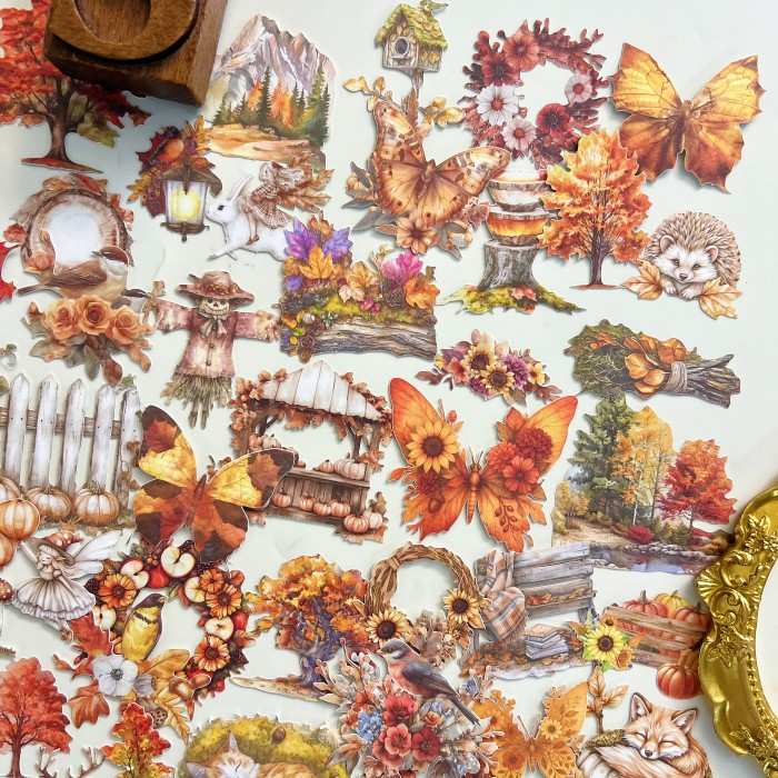 Autumn Notes Sticker 120PCS
