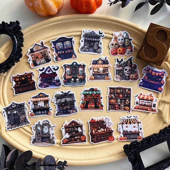 Haunted Home Sticker 20PCS