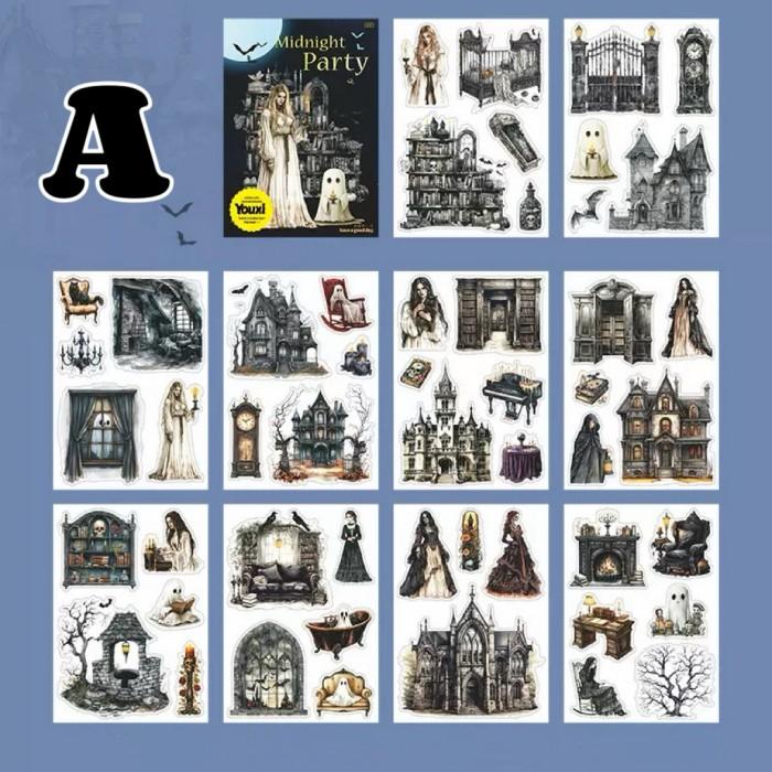 Midnight Bash Sticker Book 20Sheets