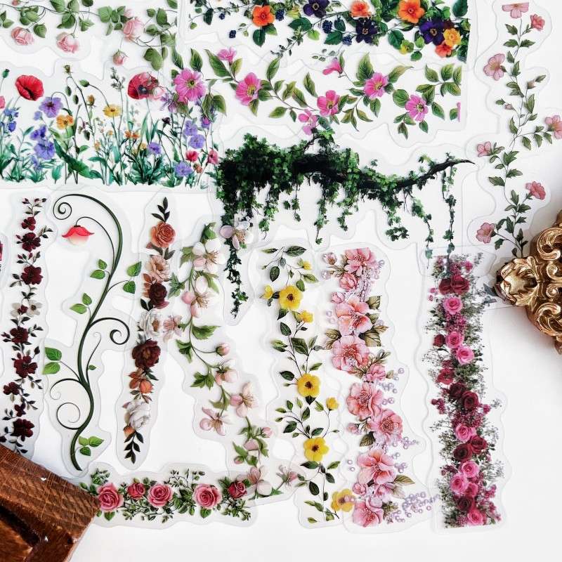 Bloom Edge Sticker 60PCS