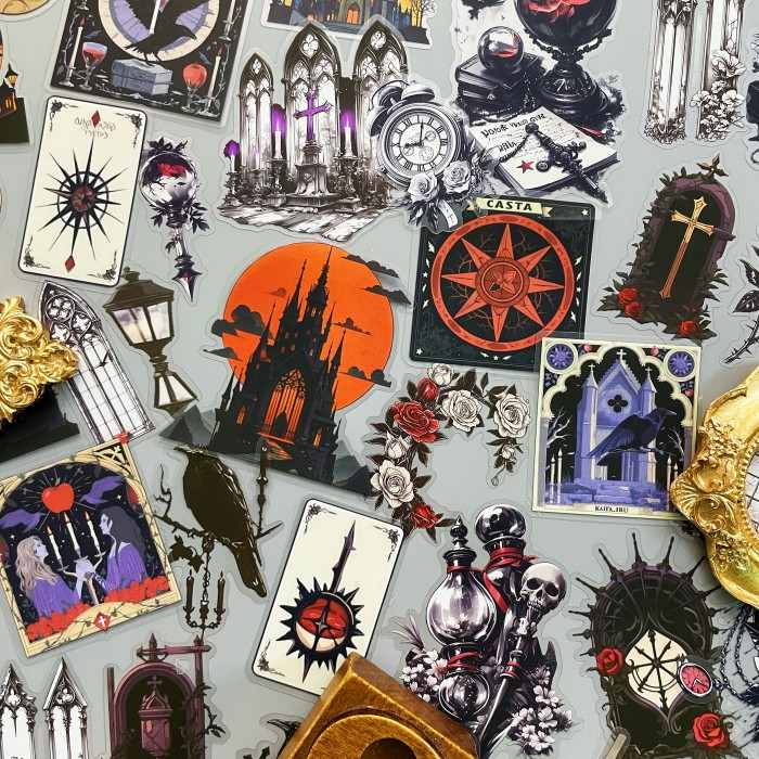 Old Castle Eve Sticker 90PCS