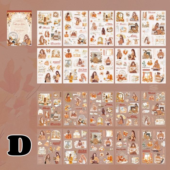 Invitation To Autumn Sticker Book 20Sheets
