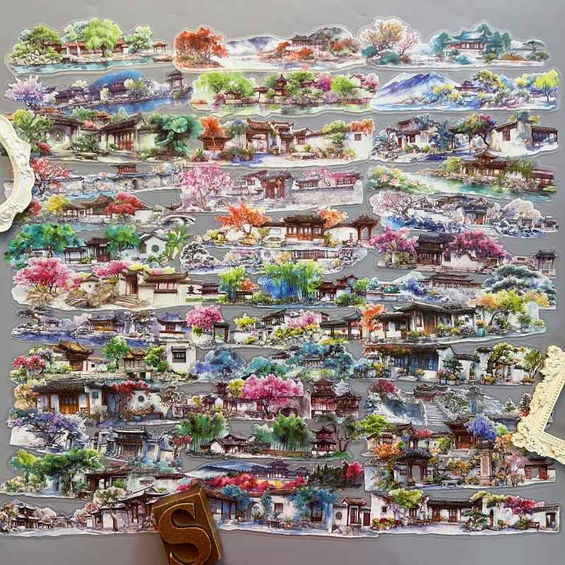 Season Courtyard Sticker 40PCS