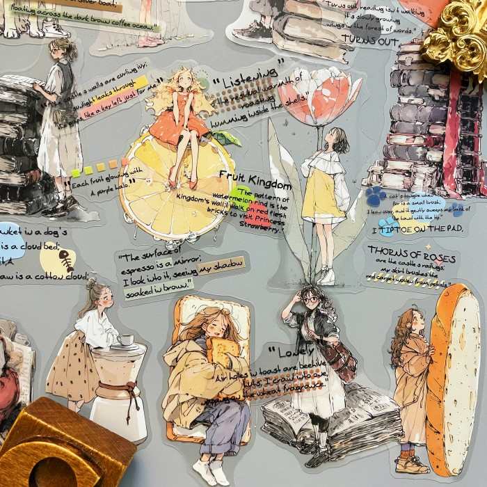 Petal Parade Sticker 60PCS