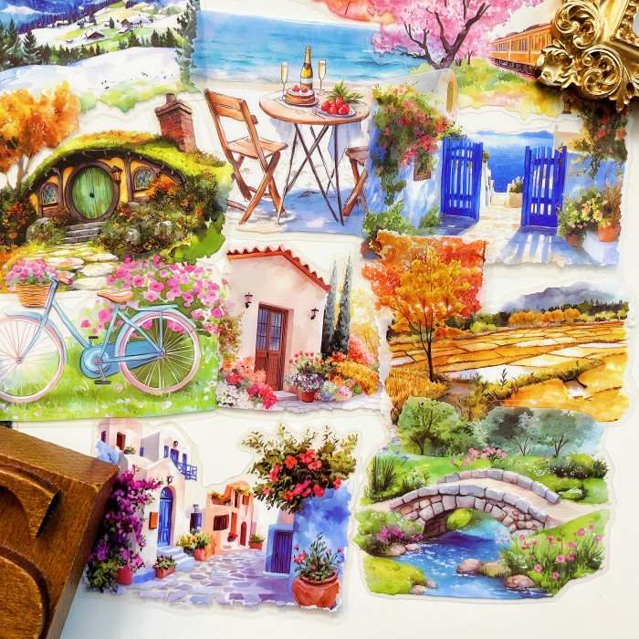 String Year Sticker 40PCS
