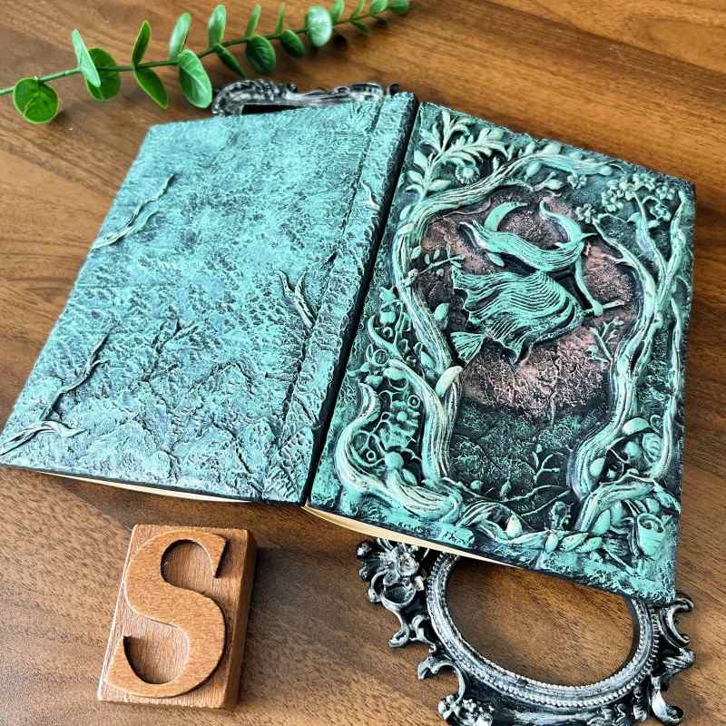 Forest Witch 3D Relief Journal