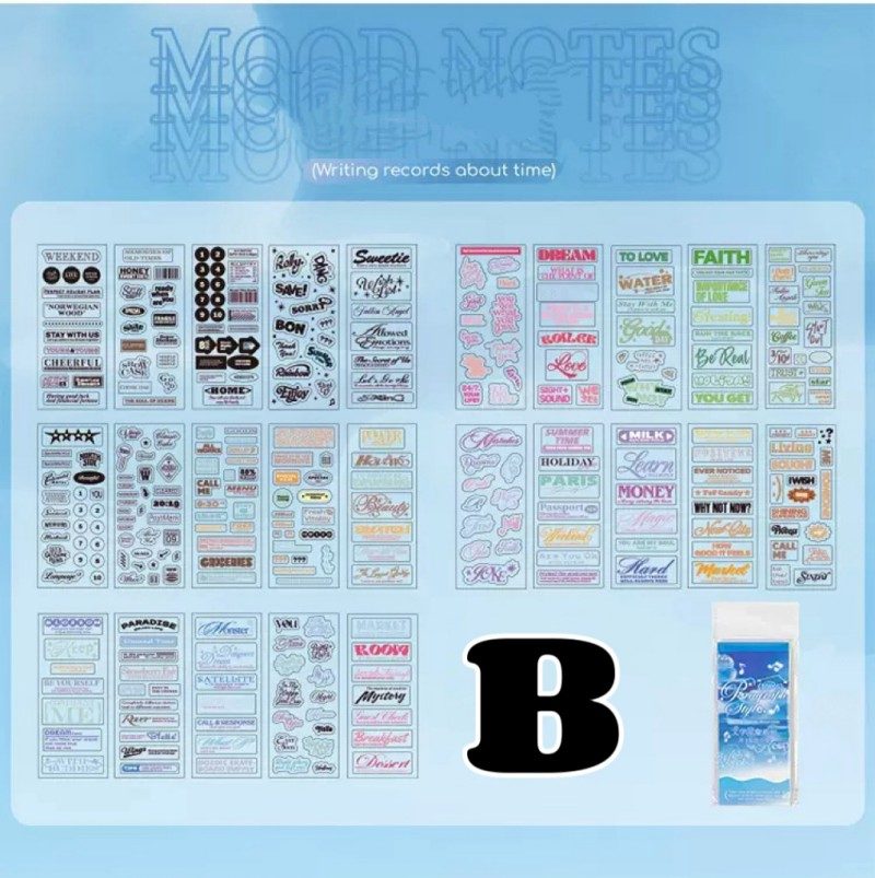 Stellar Verse Sticker Book 50Sheets