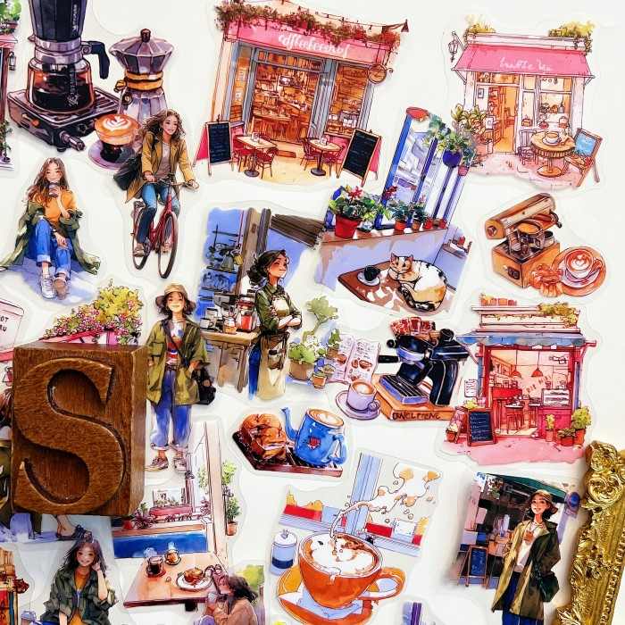 Brewed Memories Sticker 60PCS