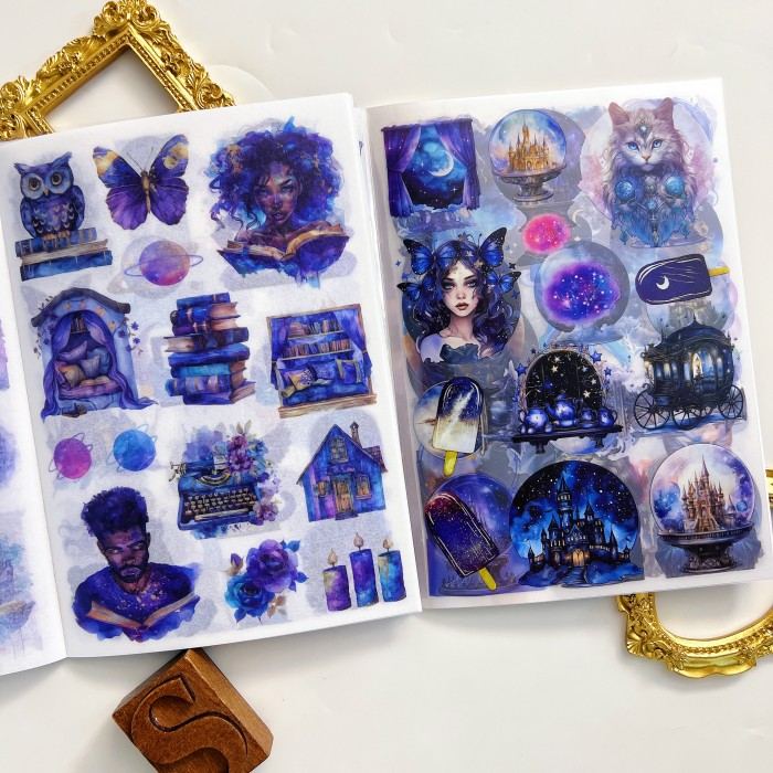 Nebula Secret Realm Sticker Book 20Sheets