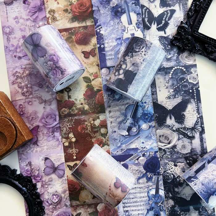 Butterfly Notes Washi Tape Roll