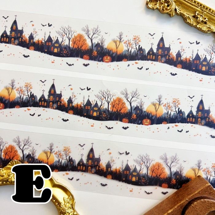 Dark Night Party PET Tape Roll