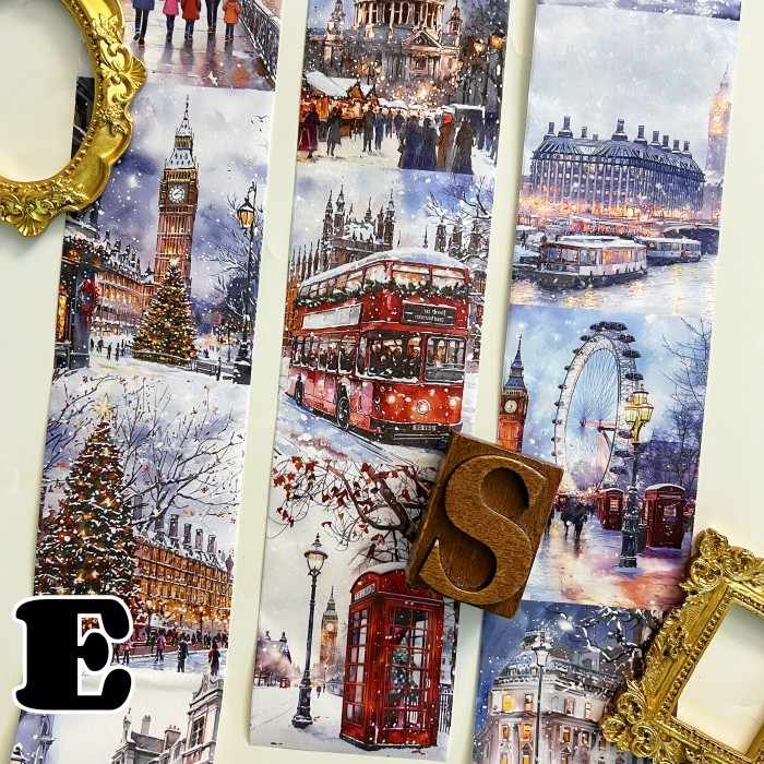 Christmas City Washi Tape Roll