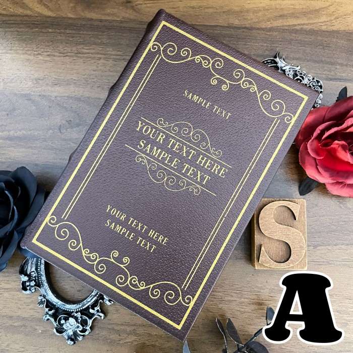 Vintage Book Shaped Storage Box