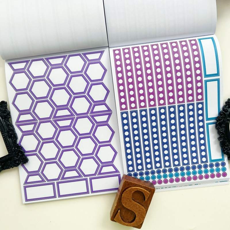 The Functional Focus Sticker Book 24Sheets