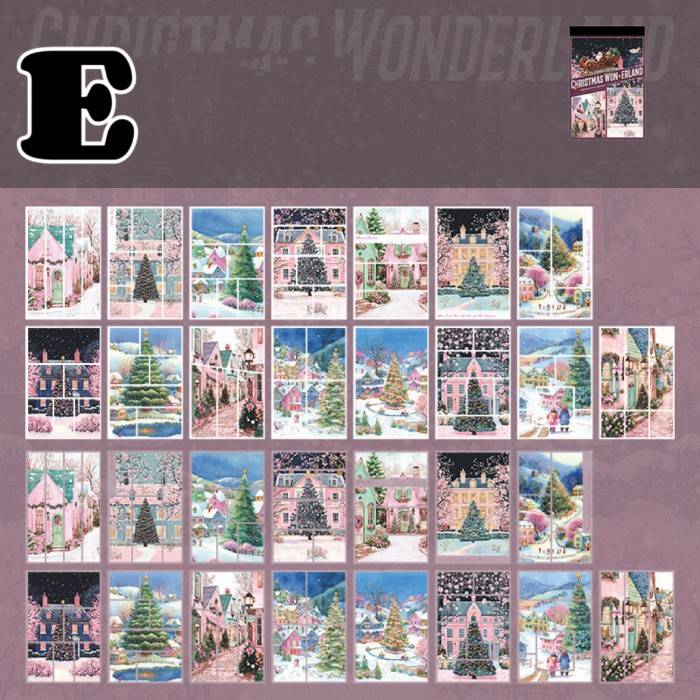 Christmas Wonderland Sticker Book 30Sheets