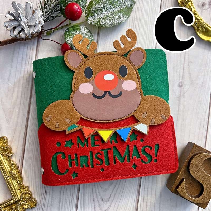 Yule Cheer Felt-Cover Journal