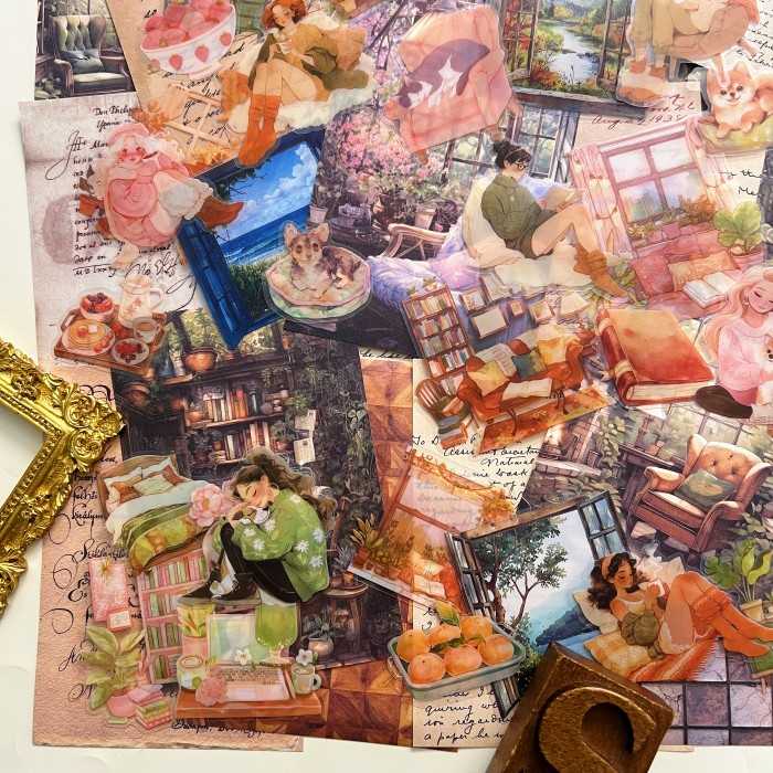 Storytime Comfort Ephemera Mystery Kit 115PCS