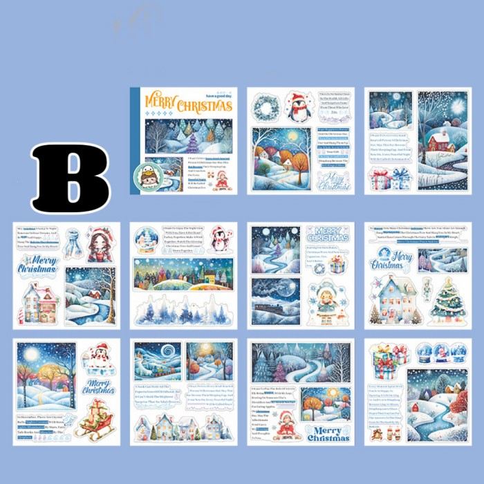 Holiday Crush Sticker Book 20Sheets