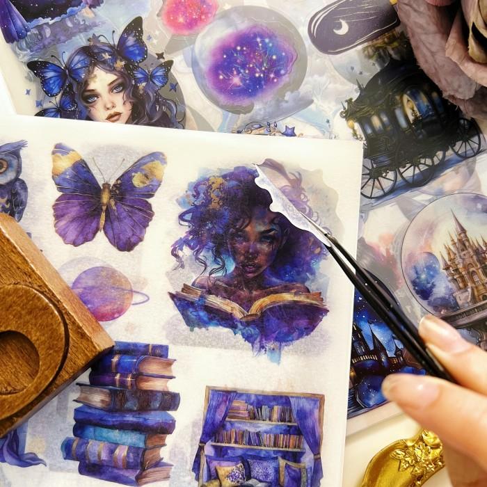 Nebula Secret Realm Sticker Book 20Sheets